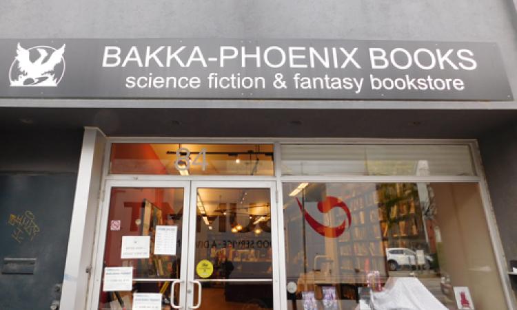Picture of Bakka Phoenix Books storefront
